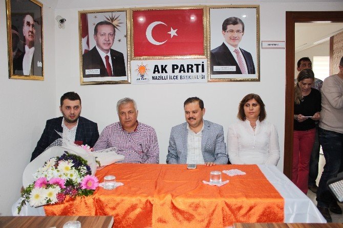 Abdurrahman Öz, AK Parti Nazilli Teşkilatını Ziyaret Etti