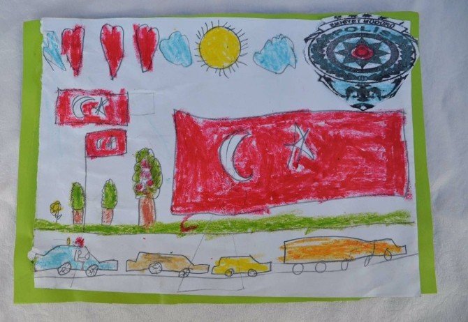 Köy Okulu Öğrencilerinden Polise Anlamlı Mektup