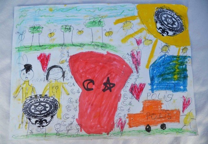 Köy Okulu Öğrencilerinden Polise Anlamlı Mektup