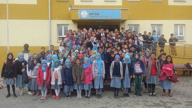 AK Parti Kütahya Milletvekili İshak Gazel, Ahteri İmam Hatip Ortaokulu’nu Ziyaret Etti