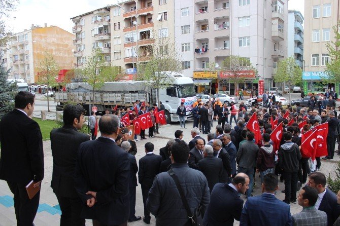 Bayır-bucak Türkmenleri İçin Kırşehir’den 45. Tır Yola Çıktı