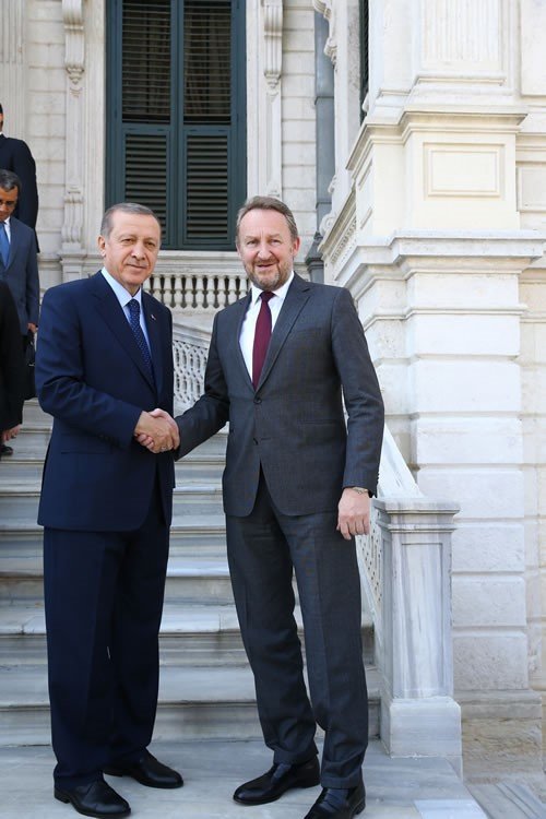 Cumhurbaşkanı Erdoğan, Bakir İzzetbegoviç ile görüştü