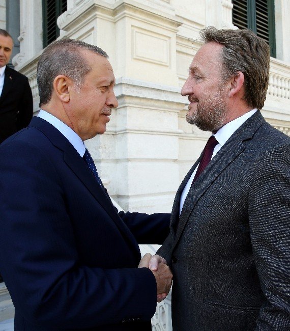 Cumhurbaşkanı Erdoğan, Bosna-hersek Devlet Başkanlığı Konseyi Başkanını Kabul Etti