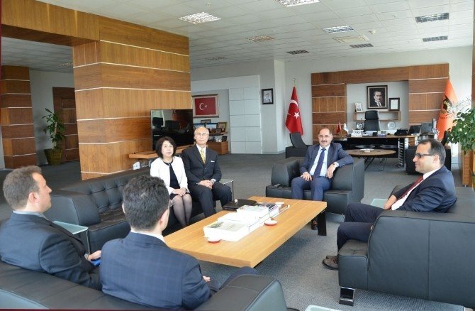 Japonya İstanbul Başkonsolosundan Üniversitemiz Rektörüne Ziyaret
