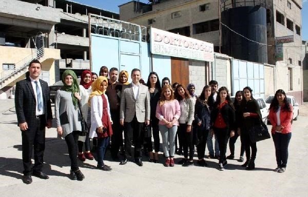 Nizip Meslek Yüksekokulu Öğrencileri Sabun Fabrikasını Ziyaret Etti