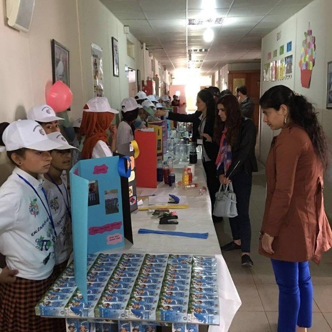 Viranşehir’de Ekindöver, Ortaokulu TUBİTAK Bilim Fuarı Açtı