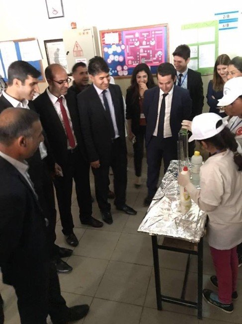 Viranşehir’de Ekindöver, Ortaokulu TUBİTAK Bilim Fuarı Açtı