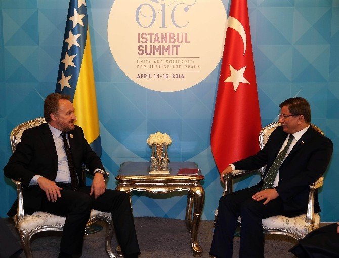 Başbakan Davutoğlu’nun, Bakir İzzetbegoviç İle Görüşmesi Sona Erdi