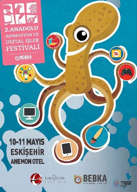 2. "Anadolu Animasyon Ve Dijital İşler Festivali" Eskişehir’de Gerçekleştirilecek