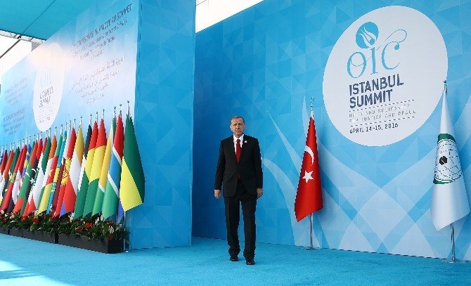 Cumhurbaşkanı Erdoğan Konuklarını Karşılıyor