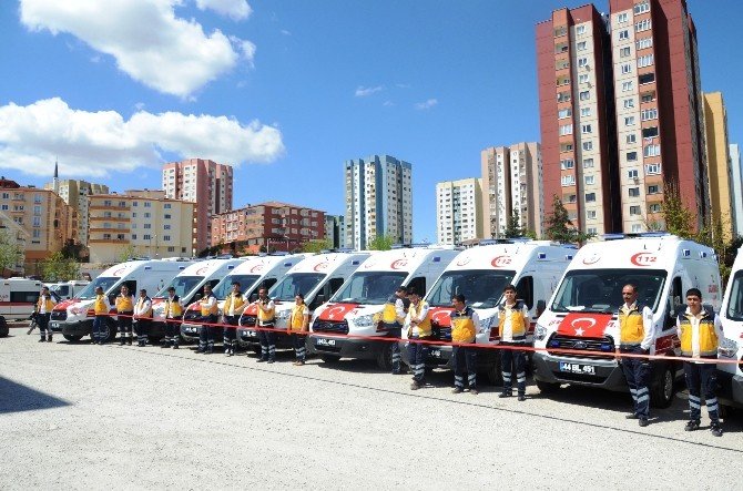 Sağlık Bakanlığı’ndan Malatya’ya 9 Ambulans Takviyesi