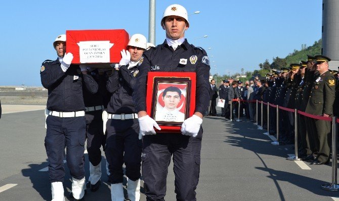 Şehit Ozan Özmen’in Cenazesi Memleketi Ordu’ya Getirildi