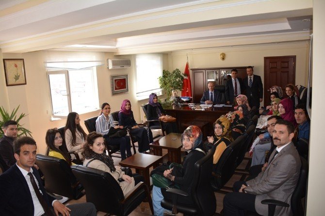 Yozgat’ta Aday Öğretmenlere Milli Eğitim Müdürlüğü Tanıtıldı