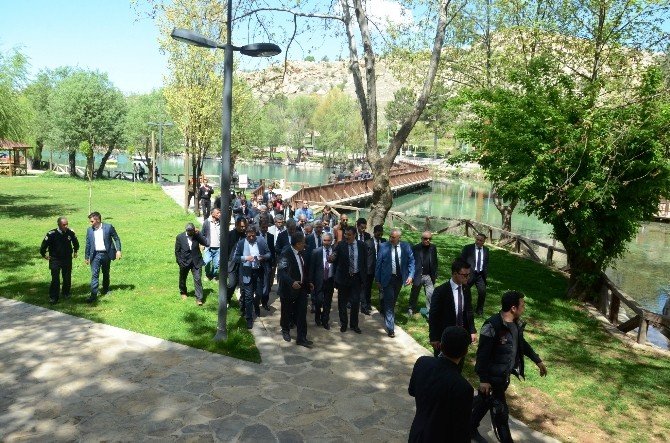 Bakan Tüfenkci, Turgut Özal Tabiat Parkı’nı Ziyaret Etti