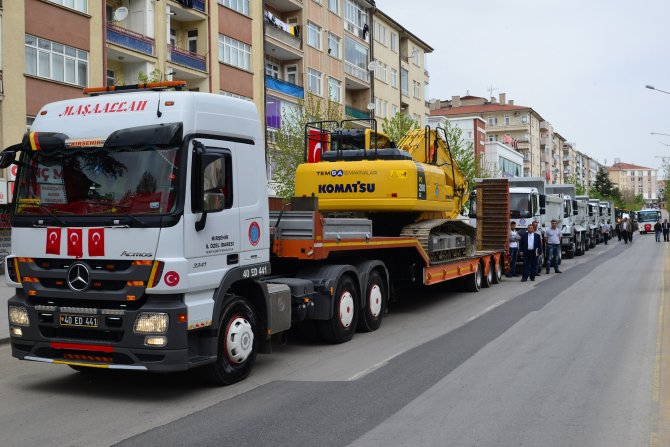 Kırşehir'de kurumların araç filosuna 19 yeni araç daha eklendi