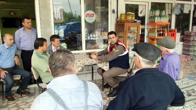 Jandarma Köy Köy Gezerek Halkı Hırsızlık Konusunda Uyarıyor