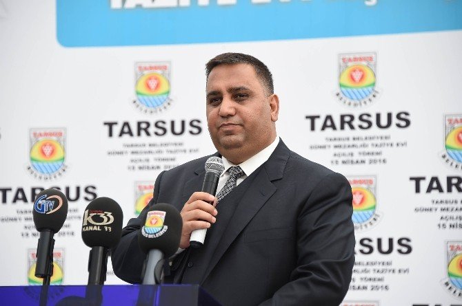 Tarsus Belediyesi Güney Mezarlığı Taziye Evi Açıldı