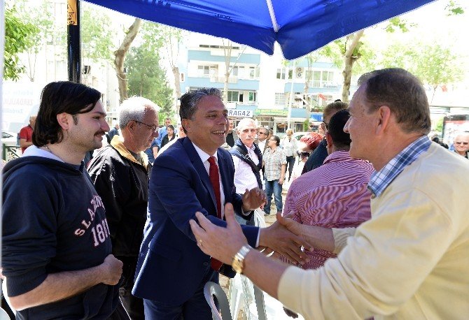 Başkan Uysal, Zerdalilik Mahallesi Halkıyla Buluştu