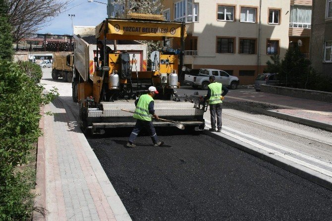 Yozgat Belediyesi Asfalt Çalışmalarına Başladı