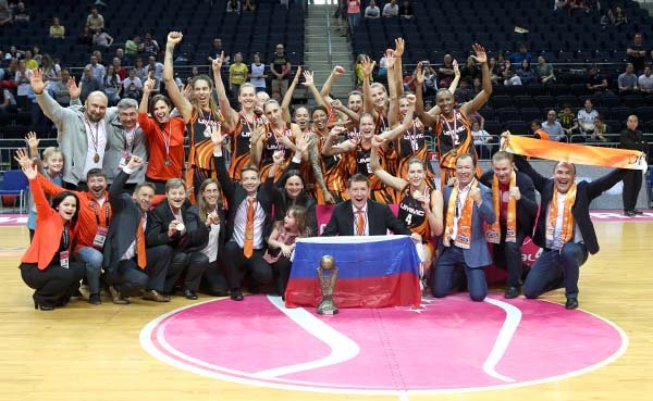 Euroleague Final Four'un şampiyon Ekaterinburg