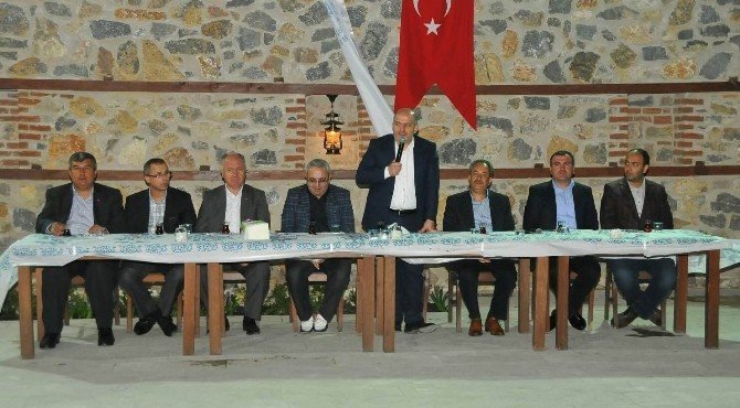 Milletvekili Baloğlu Ve Başkan Akkaya Muhtarlarla Buluştu