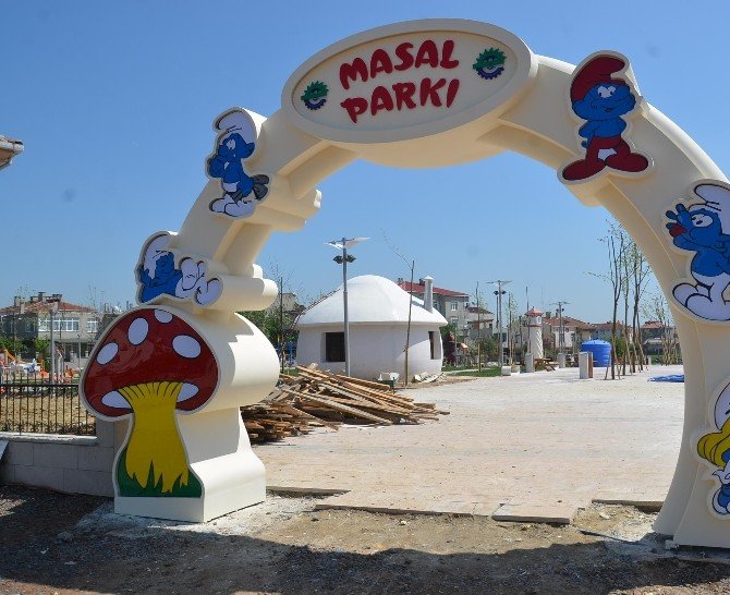 Ergene Belediyesi`nin Masal Parkı