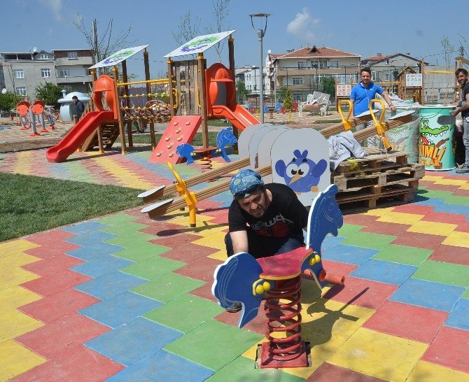 Ergene Belediyesi`nin Masal Parkı