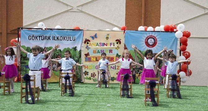 Minikler Bahar Şenliğinde Buluştu