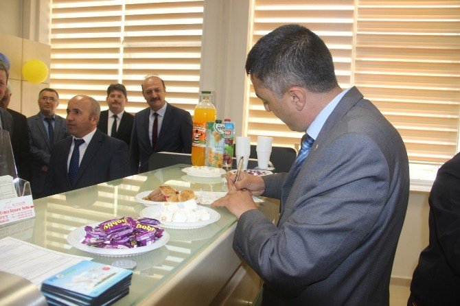 Osmancık Adalet Sarayı’nda PTT Şubesi Açıldı