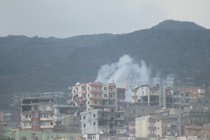 Şırnak’ta, PKK Karargahları Yaylım Ateşine Tutuluyor