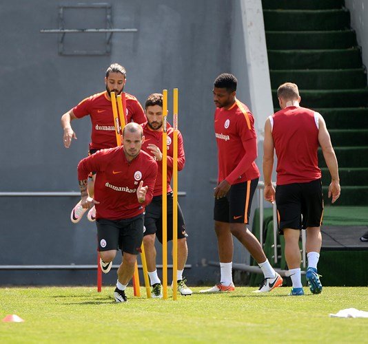 Galatasaray'da Çaykur Rizespor hazırlıkları devam ediyor