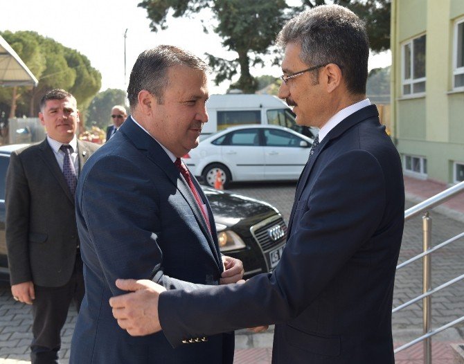 Başkan Çerçi’den Emniyet Müdürü Bilgiç’e ’Hayırlı Olsun’ Ziyareti