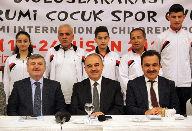 6. Uluslararası Konya Rumi Çocuk Spor Oyunları Başlıyor