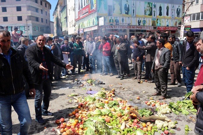 Ağrı’da Sebze Pazarı Esnafından Belediyeye İsyanı