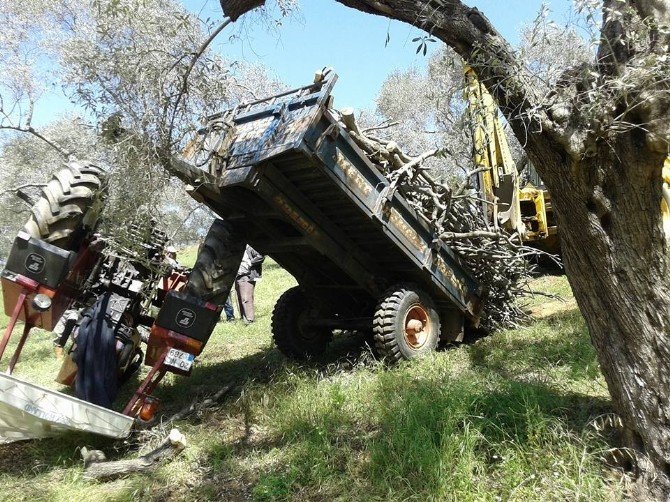 Aydın’da Traktör Kazası