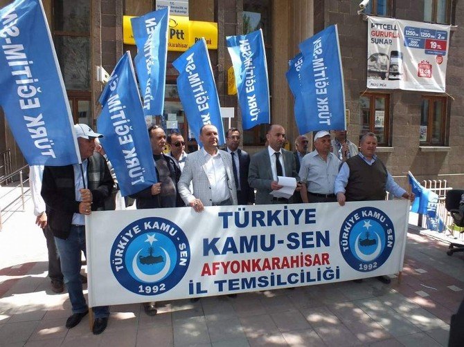 Türk Türk Eğitim-sen Afyonkarahisar Şubesinden “Ek Gösterge” Açıklaması