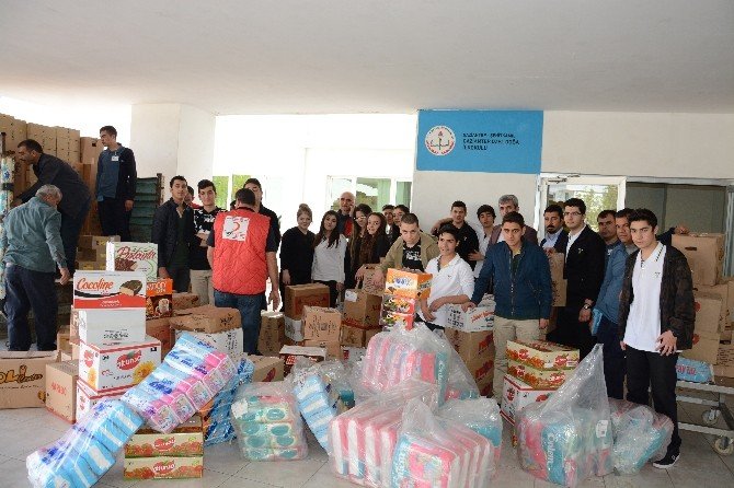 Suriyeli Türkmenler İçin OSB’den Yardım Topladılar.