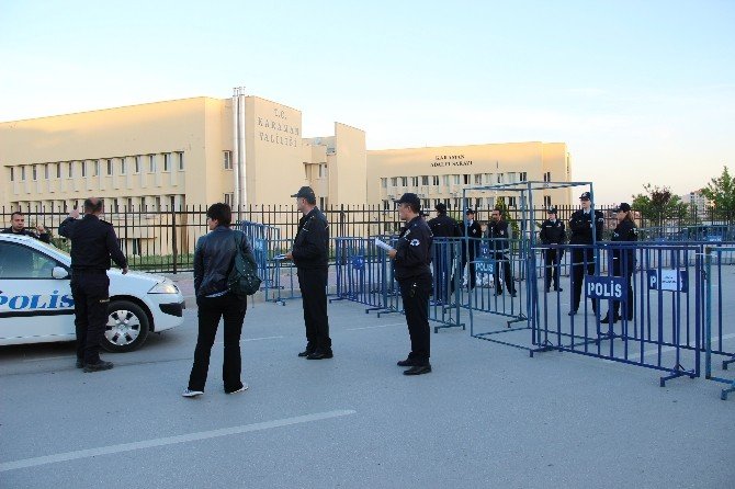 Karaman’da ’Cinsel İstismar’ Davası İçin Adliye Çevresinde Yoğun Güvenlik Önlemi