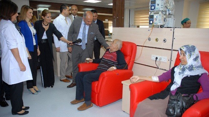 MEÜ’de Ayaktan Kemoterapi Ünitesi Açıldı