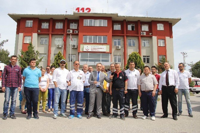 Samsun’da 112 Acil Servis İstasyonu Saldırıya Uğradı