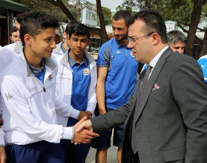 Atakum Belediyespor’dan Başkan Taşçı’ya Şampiyonluk Sözü