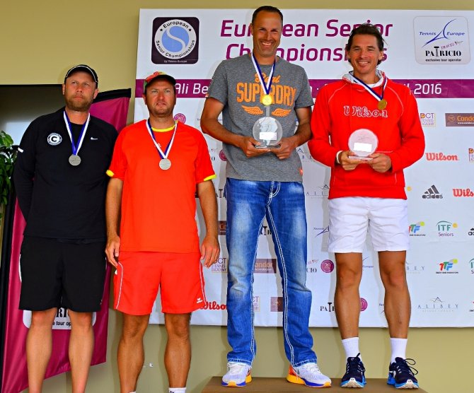 Türkiye, Avrupa Senior Tenis Şampiyonası'nda ikinci oldu