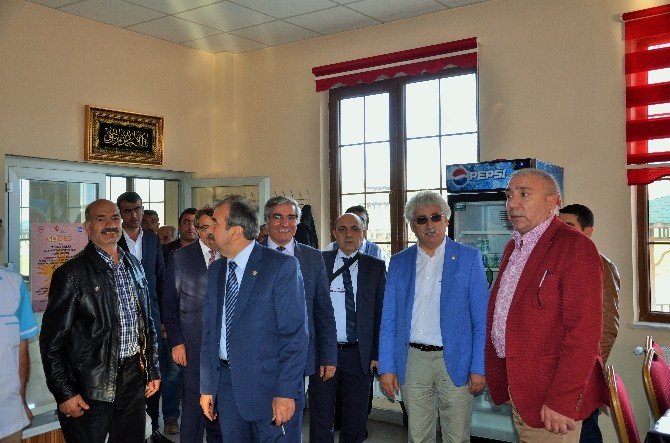 CHP Milletvekillerinden Çat Belediyesi’ne Ziyaret...