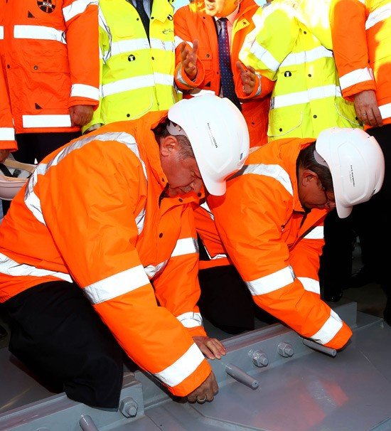 Erdoğan ve Davutoğlu, Osman Gazi Köprüsü'nden ilk geçişi yaptı