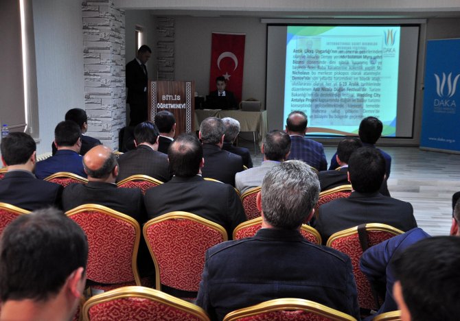Bitlis’te turizm çalıştayı düzenlendi