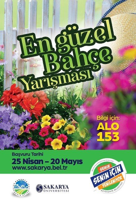 ‘En Güzel Bahçe Yarışması’ Adlı Yarışma Büyükşehir Belediyesi Tarafından Düzenlenecek
