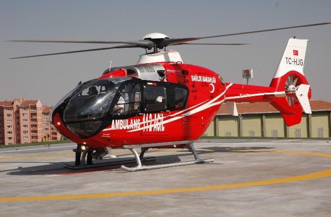 Helikopter Ambülans 2015 Yılında 302 Hasta Taşıdı