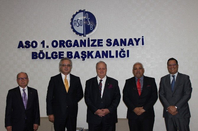Küba Ve Panama Büyükelçileri ASO 1. OSB’de