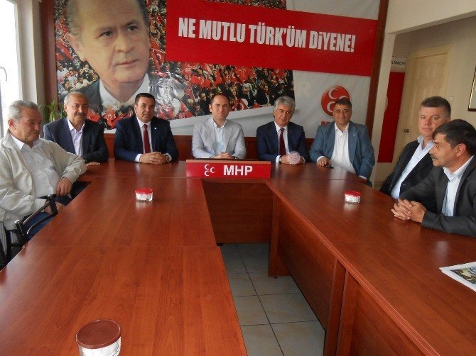 Türk Kızılayı Eskişehir Şubesi’nden MHP’ye Ziyaret
