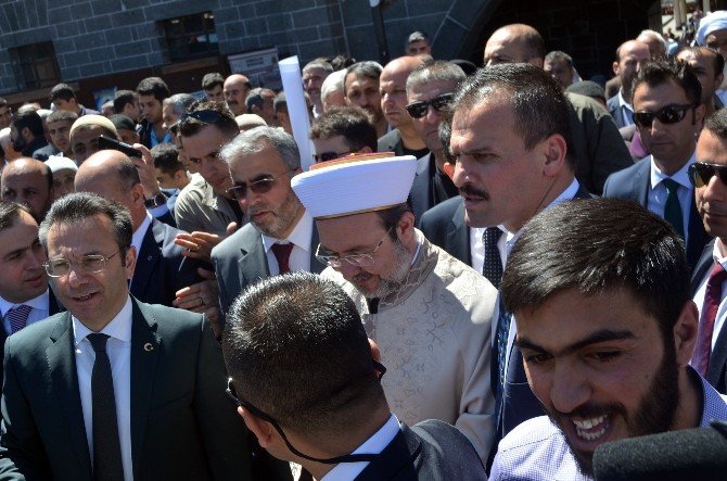 Diyanet İşleri Başkanı Mehmet Görmez Diyarbakır’da